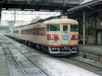 札幌駅に到着した北斗