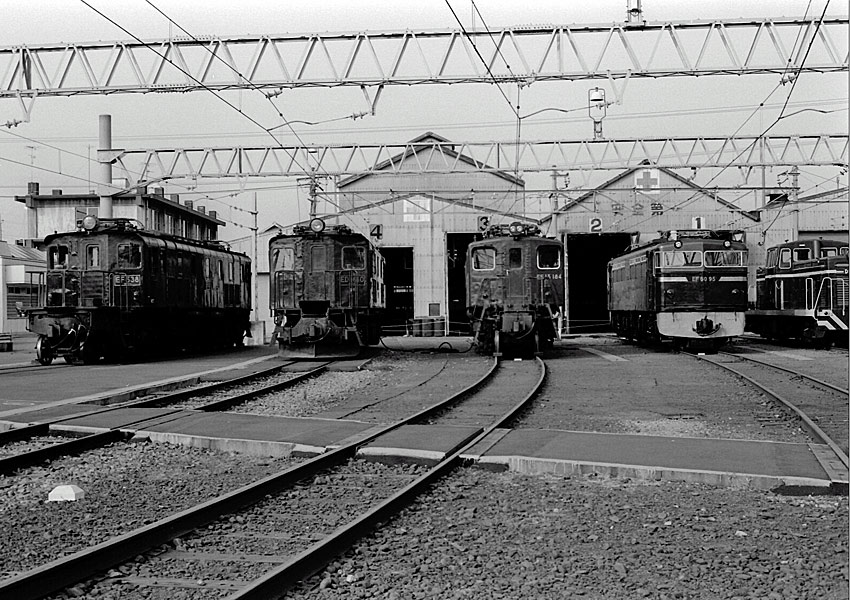 沼津機関区100周年記念機関車展示撮影会: 80s＆90s Railway Photograh