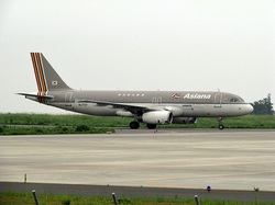 アシアナ航空のA320