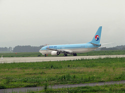 大韓航空のB737